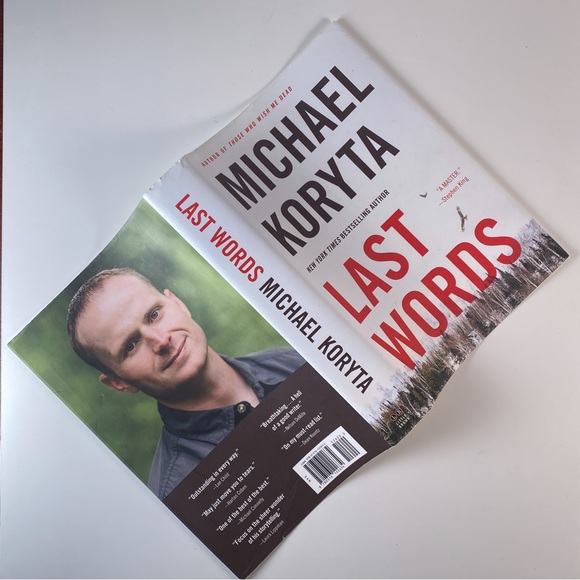 2/$30 -  Last Words by Michael Koryta - Picture 3 of 15